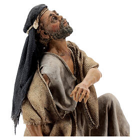 Angela Tripi Nativity scene: Shepherd listening to Angel 18 cm Tripi