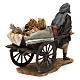 Paesant with cart for Nativity by Angela Tripi 13 cm s3