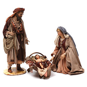 Natividade 3 Figuras Presépio de Natal Angela Tripi 18 cm