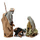 Natividad de terracota 3 piezas Angela Tripi 18 cm de altura media s5