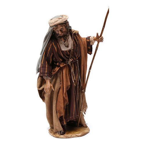 Natividade em terracota 3 figuras Presépio Angela Tripi 18 cm 3