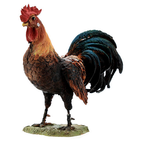 Galo terracota Presépio Angela Tripi 30 cm 5