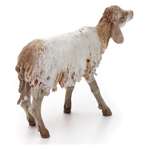 Schaf aus Terrakotta für 18 cm Krippe von Angela Tripi 3