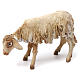 Kauerndes Schaf aus Terrakotta für 18 cm Krippe von Angela Trippi s1