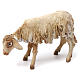 Crouching sheep in terracotta 18 cm for Angela Tripi Nativity Scene s1