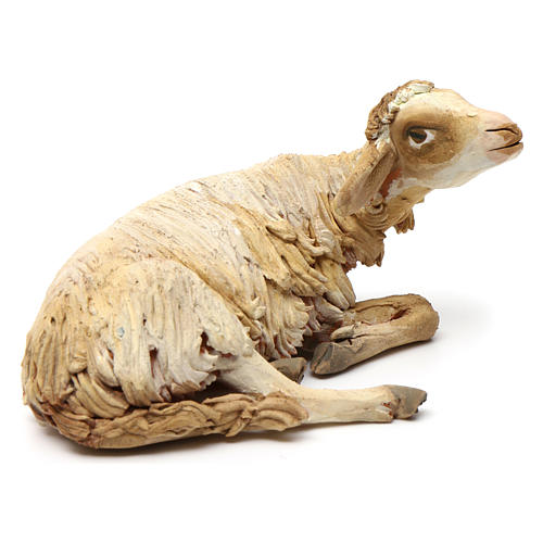 Sheep in terracotta 18 cm for Angela Tripi Nativity Scene 2