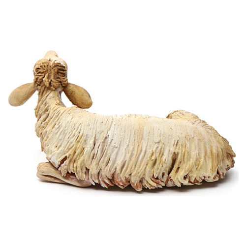 Sheep in terracotta 18 cm for Angela Tripi Nativity Scene 4