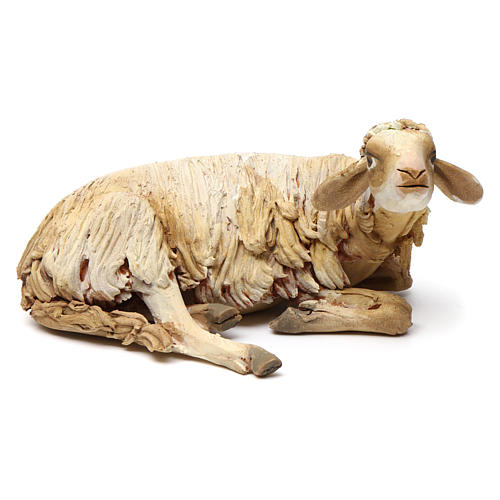 Sheep figurine by Angela Tripi 18 cm 1