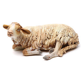 Lying sheep figurine by Angela Tripi 18 cm