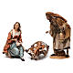Heilige Familie, Josef mit Laterne, für 30 cm Krippe von Angela Tripi, Terrakotta s1