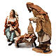 Nativity in 3 pcs, Joseph holding a lantern by Angela Tripi 30 cm s3
