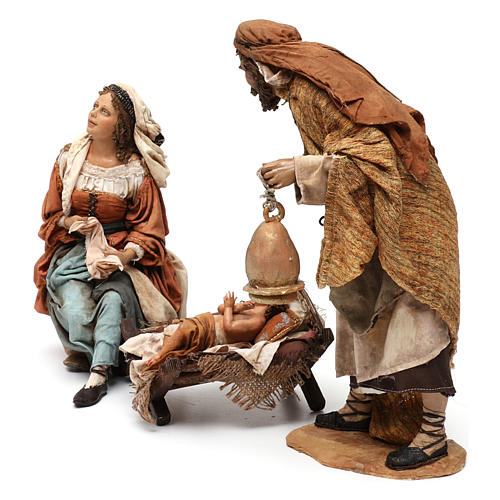 Holy Family for Nativity by Angela Tripi 30 cm 3