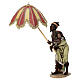 Stehender Diener mit Schirm, für 30 cm Krippe von Angela Tripi, Terrakotta s1