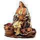 Nativity Scene figurine Woman selling vases, Angela Tripi 18 cm s3