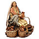 Nativity Scene figurine Woman selling vases, Angela Tripi 18 cm s4