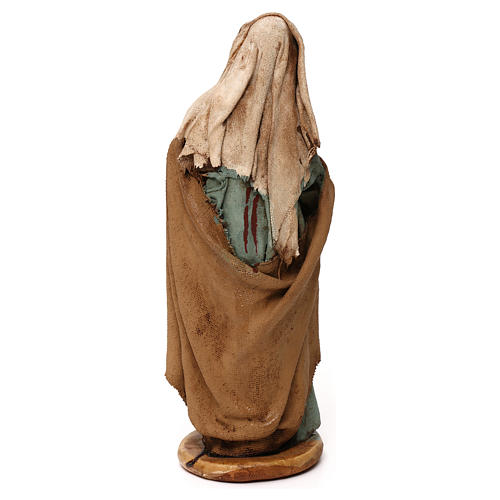 Nativity Scene figurine Man with basket, Angela Tripi 13 cm 5