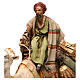 Wielbłąd z mężczyzną na plecach 18 cm szopka Angela Tripi s2