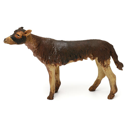 Black dog, 18 cm nativity Angela Tripi 1