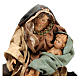 Flight into Egypt, 13 cm nativity Angela Tripi s2