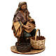 Shepherd with baskets, 18 cm nativity Angela Tripi s4