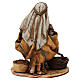 Shepherd with baskets, 18 cm nativity Angela Tripi s5