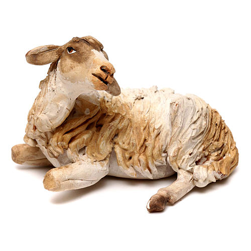 Nativity Scene figurine Sitting sheep, Angela Tripi 13 cm 1