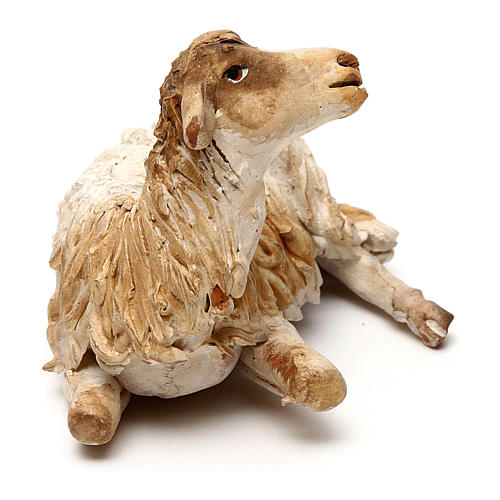 Nativity Scene figurine Sitting sheep, Angela Tripi 13 cm 2