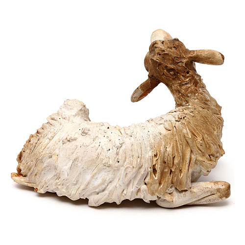 Sheep, 13 cm Angela Tripi, in terracotta 3