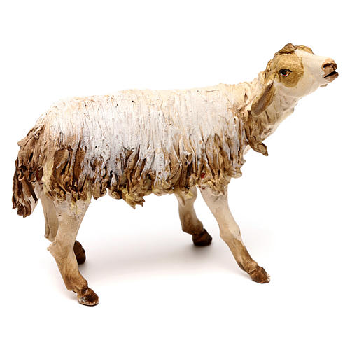 Mouton debout 18 cm Angela Tripi terre cuite 1
