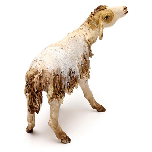 Mouton debout 18 cm Angela Tripi terre cuite 4