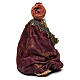 Nativity Scene figurine Kneeling dark King, Angela Tripi 18 cm s5
