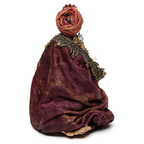 Moor Wise Men Kneeling, 18 cm Angela Tripi 5