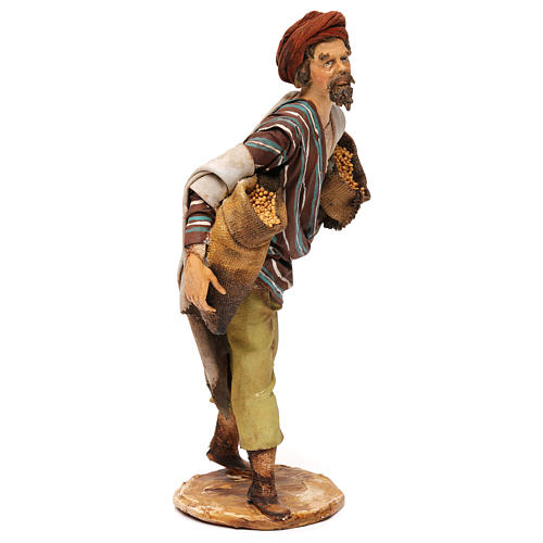 Seed seller, 18 cm nativity Angela Tripi 4