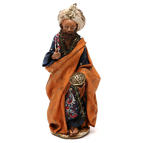 Magio bianco per presepe 13 cm Angela Tripi  7