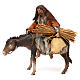 Nativity Scene figurine Man on donkey, Angela Tripi 13 cm s1