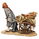 Nativity Scene figurine Man with cart, Angela Tripi 18 cm s5