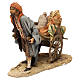 Shepherd with cart, 18 cm nativity Angela Tripi s4