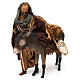 Shepherd with donkey, 18 cm nativity Tripi s1