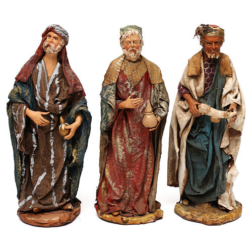 Tres Reyes Magos belén 25 cm Angela Tripi 1