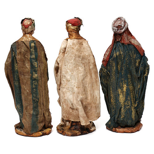 Três Reis Magos para Presépio Angela Tripi com figuras de altura média 25 cm 6