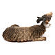 Ziege, liegend, für 18 cm Krippe von Angela Tripi, Terrakotta s3