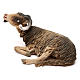 Ziege, liegend, für 18 cm Krippe von Angela Tripi, Terrakotta s4