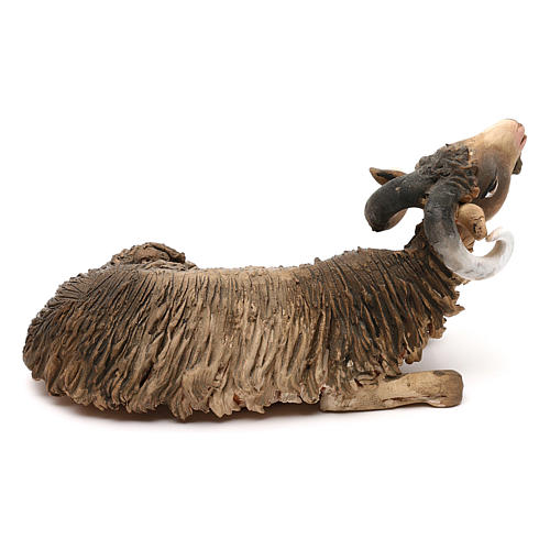 Sheep sitting 18 cm, Angela Tripi 3