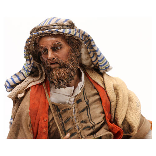 Shepherd with amphorae 30 cm, nativity Tripi 2