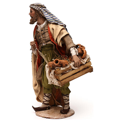 Shepherd with amphorae 30 cm, nativity Tripi 3