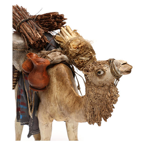 Dromedario 13 cm con carico presepe Angela Tripi 2