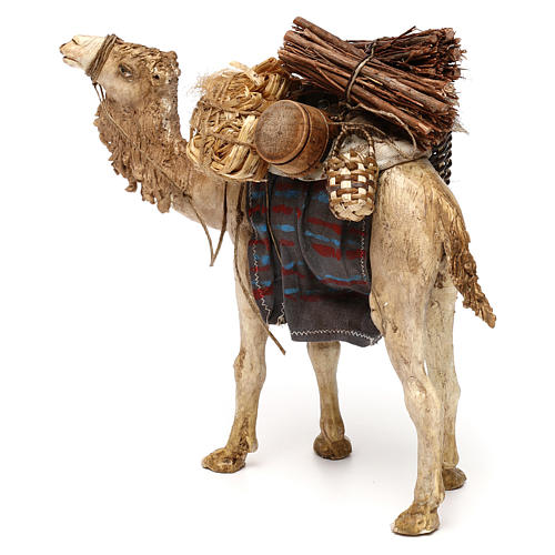 Dromedario 13 cm con carico presepe Angela Tripi 5