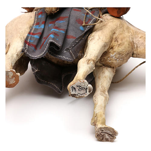 Dromedario 13 cm con carico presepe Angela Tripi 6