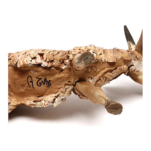 Goat 18 cm, in terracotta, Angela Tripi 5