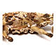 Pecora che bruca terracotta 13 cm presepe Tripi s4